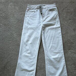 Gently Worn, White Hudson Jeans, size 27